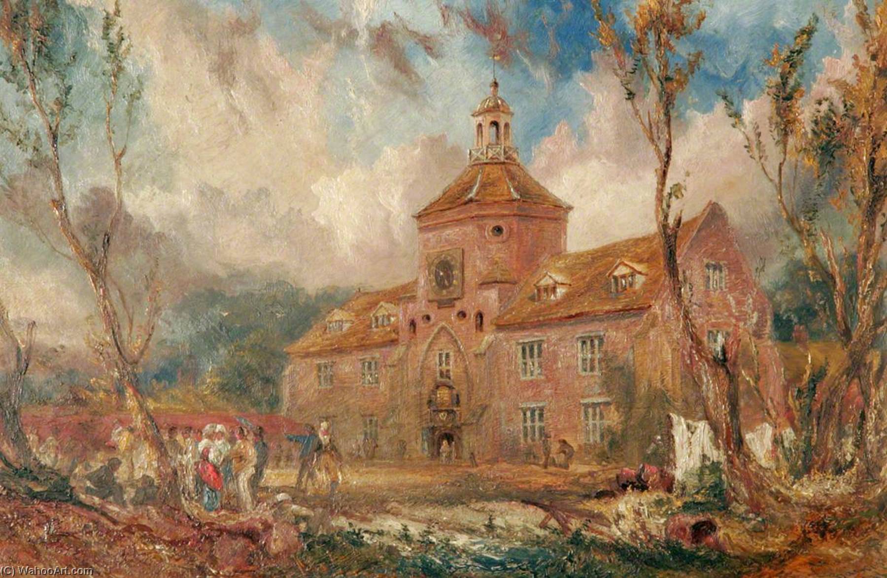 Wikioo.org - The Encyclopedia of Fine Arts - Painting, Artwork by Henry Baines - St James' Workhouse, King's Lynn, Norfolk