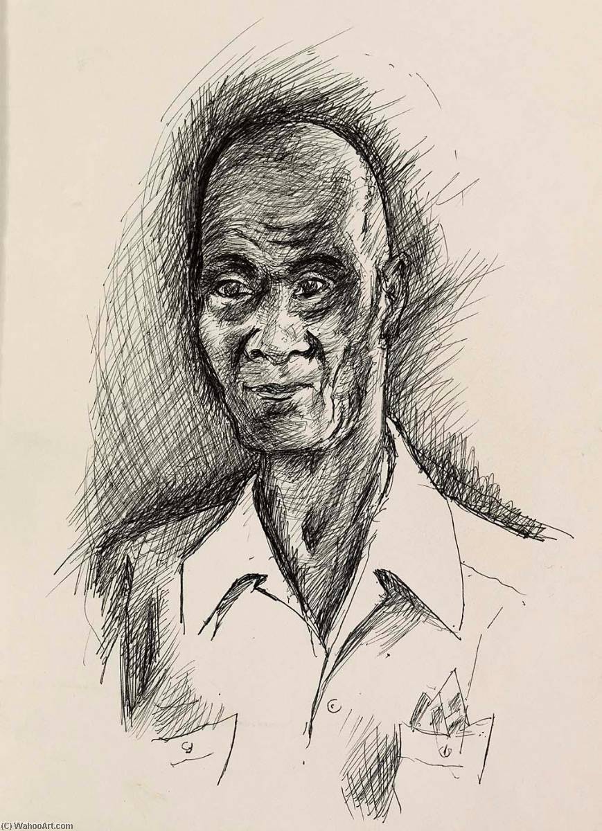 Wikioo.org - The Encyclopedia of Fine Arts - Painting, Artwork by Lois Mailou Jones - Portrait of Pierre
