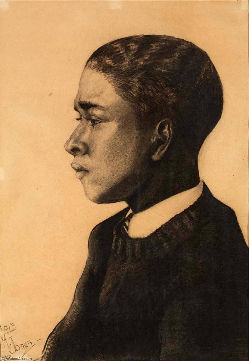 Wikioo.org - The Encyclopedia of Fine Arts - Painting, Artwork by Lois Mailou Jones - Negro Youth