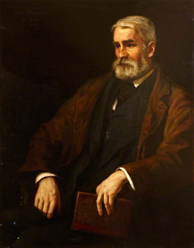 Wikioo.org - The Encyclopedia of Fine Arts - Painting, Artwork by Lance Calkin - John Reynolds (1826–1919)