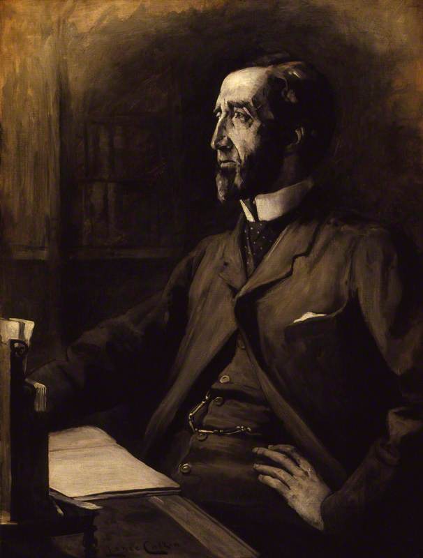 Wikioo.org - The Encyclopedia of Fine Arts - Painting, Artwork by Lance Calkin - Arthur Wellesley Peel, 1st Viscount Peel