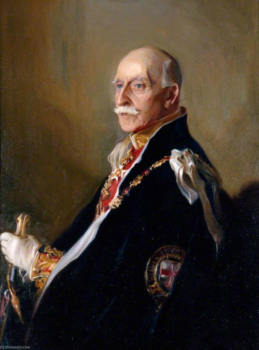 Wikioo.org - The Encyclopedia of Fine Arts - Painting, Artwork by Louis Ginnett - HRH Arthur (1850–1943), Duke of Connaught, President of the Royal Academy of Music (1901–1942) (copy after Philip Alexius de László)