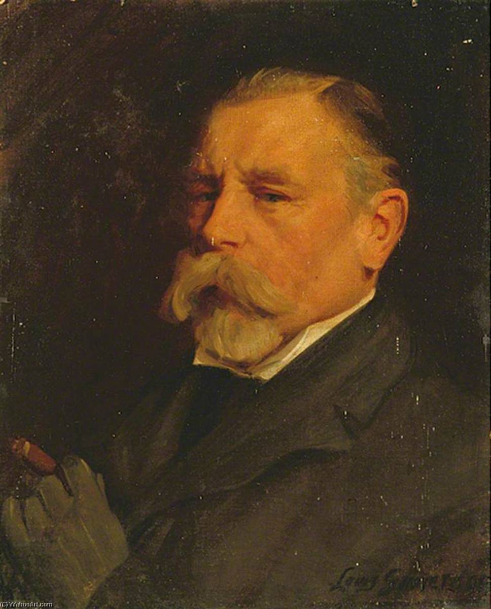 Wikioo.org - The Encyclopedia of Fine Arts - Painting, Artwork by Louis Ginnett - Portrait of a Man