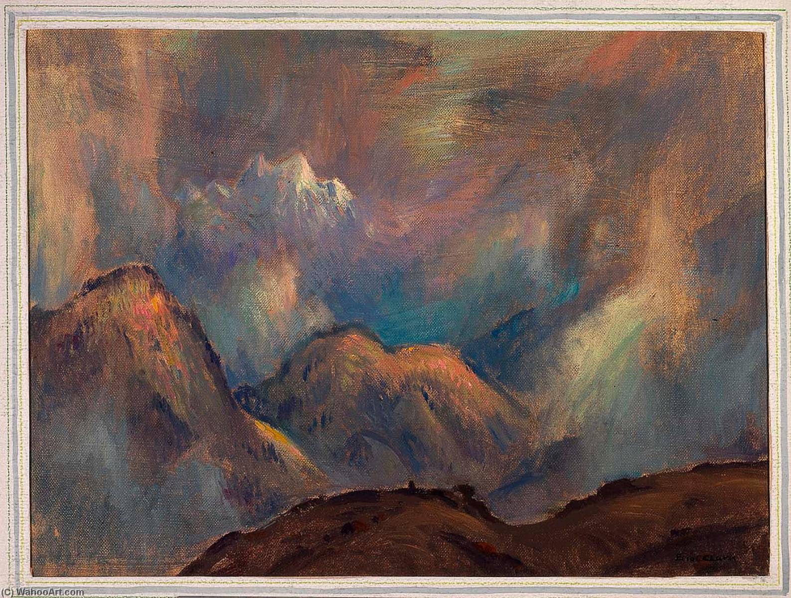 Wikioo.org - The Encyclopedia of Fine Arts - Painting, Artwork by Eliot Clark - Mountain Magic, Himalayas