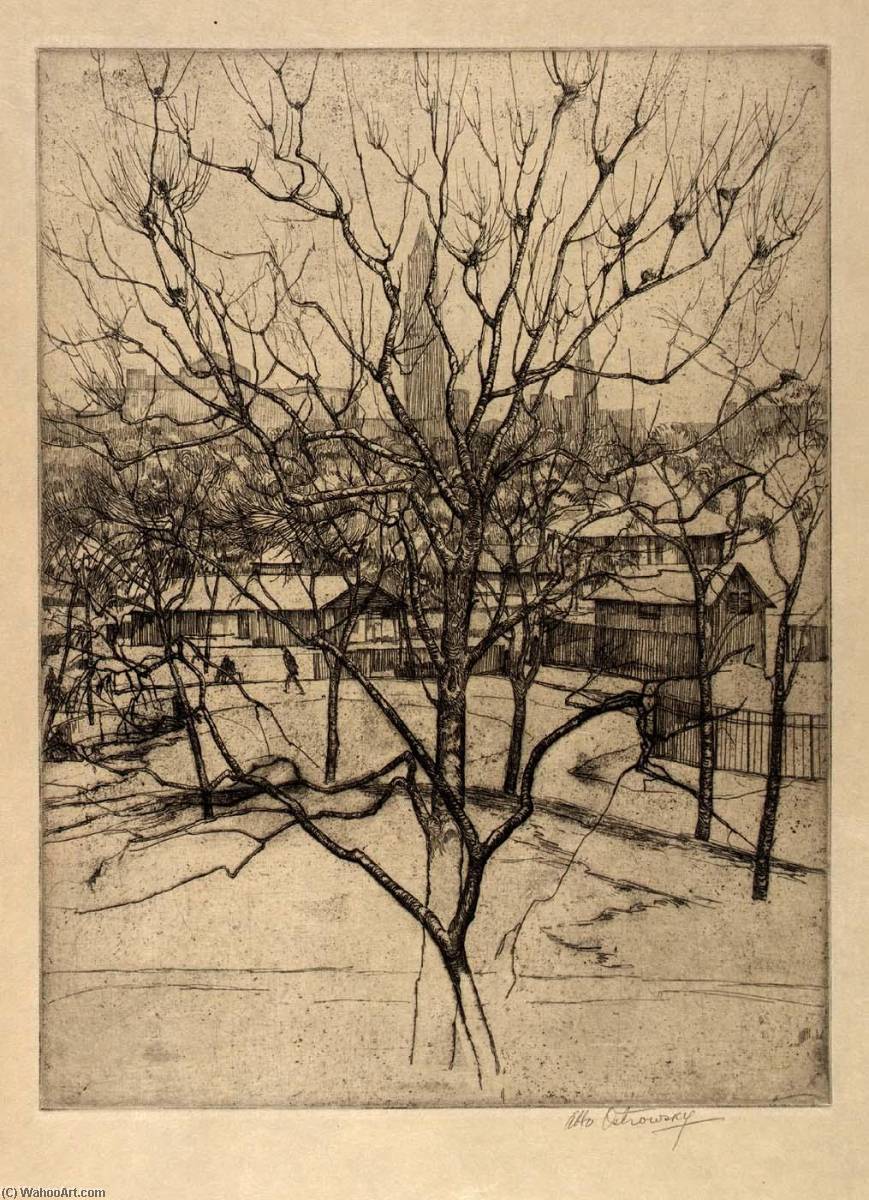 WikiOO.org - Encyclopedia of Fine Arts - Lukisan, Artwork Abbo Ostrowsky - Nest Tree