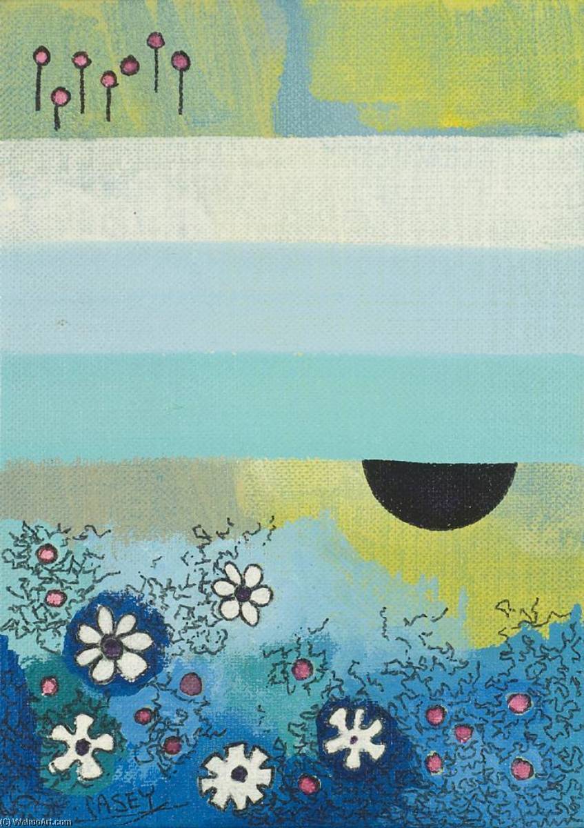 Wikioo.org - Bách khoa toàn thư về mỹ thuật - Vẽ tranh, Tác phẩm nghệ thuật Bernie Casey - In Springtime Yesterday