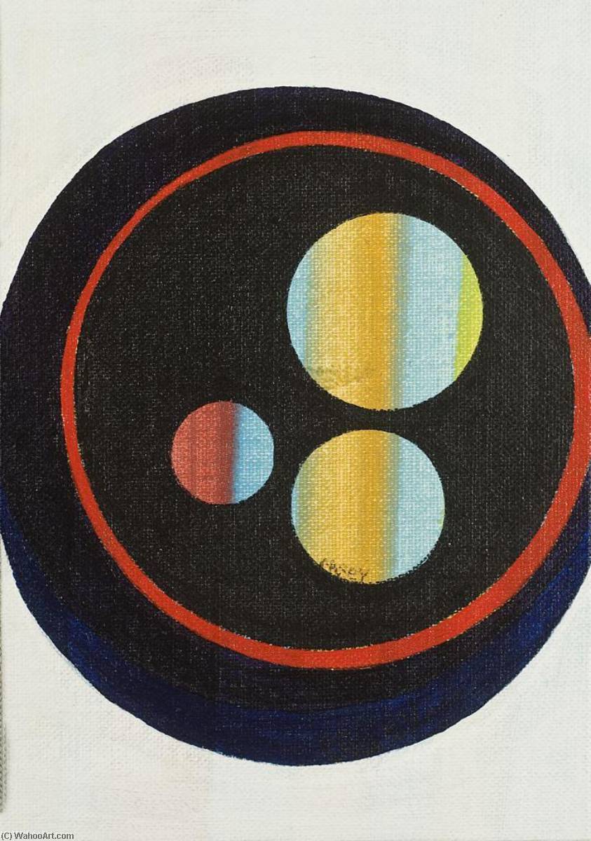 Wikioo.org - Bách khoa toàn thư về mỹ thuật - Vẽ tranh, Tác phẩm nghệ thuật Bernie Casey - Peppermint Lunar Field