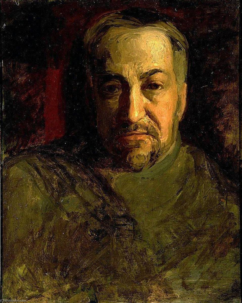 Wikioo.org - The Encyclopedia of Fine Arts - Painting, Artwork by Thomas Eakins - Self Portrait