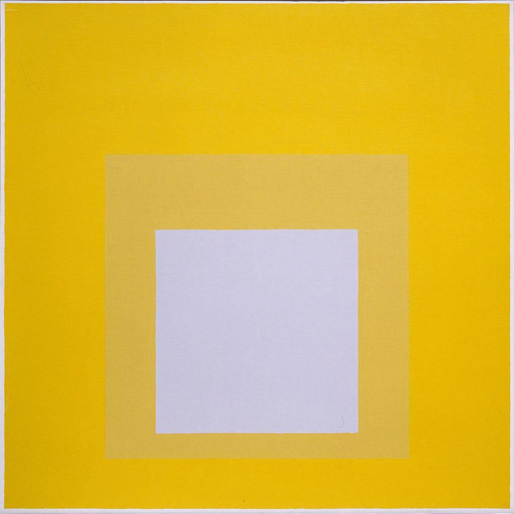 Wikioo.org - The Encyclopedia of Fine Arts - Painting, Artwork by Josef Albers - Homage to the Square Chosen