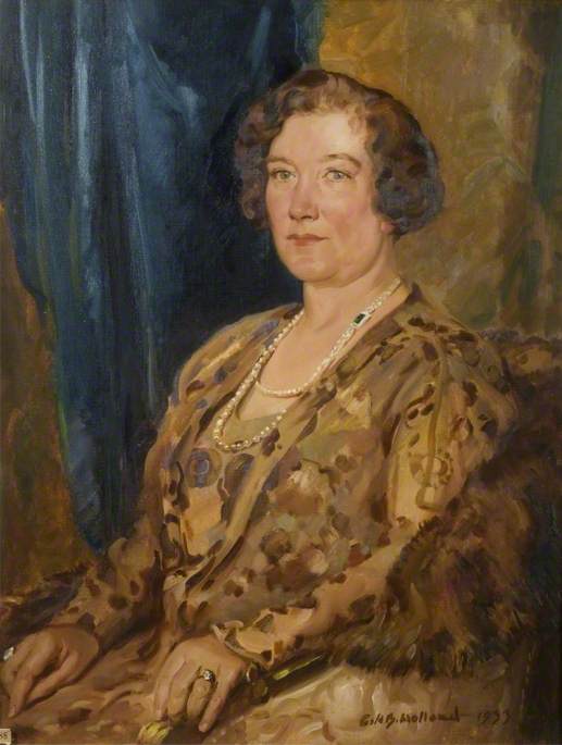 Wikioo.org - The Encyclopedia of Fine Arts - Painting, Artwork by George Herbert Buckingham - Mrs Sarah Ann Hill