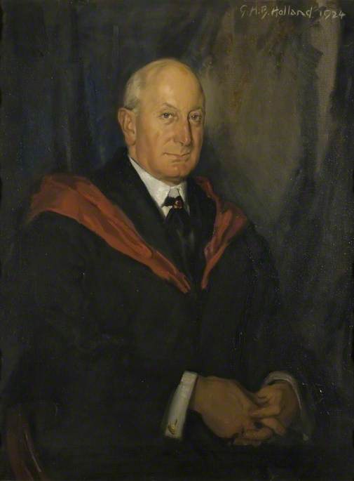 Wikioo.org - The Encyclopedia of Fine Arts - Painting, Artwork by George Herbert Buckingham - Peverell Smythe Hitchens (d.1930), Physician to Northampton General Hospital (1901–1924)
