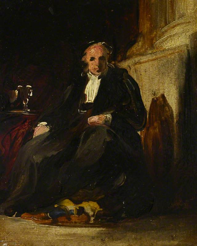 Wikioo.org - The Encyclopedia of Fine Arts - Painting, Artwork by David Octavius Hill - Portrait of a Minister