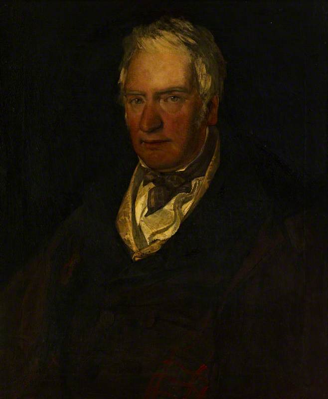 Wikioo.org - The Encyclopedia of Fine Arts - Painting, Artwork by David Scott - John Stirling (1811–1882)