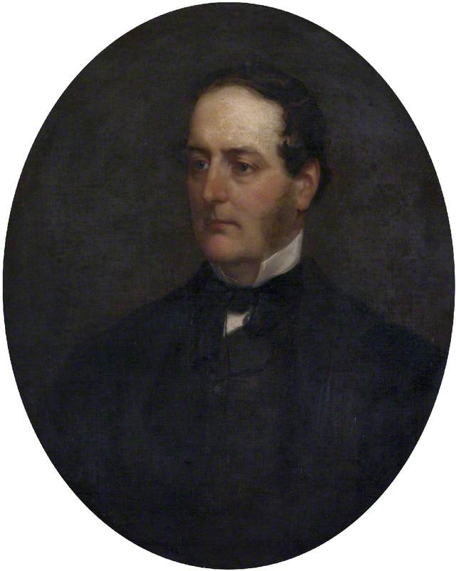Wikioo.org - The Encyclopedia of Fine Arts - Painting, Artwork by Henry Weigall - Edmund Parker (1810–1864), 2nd Earl of Morley