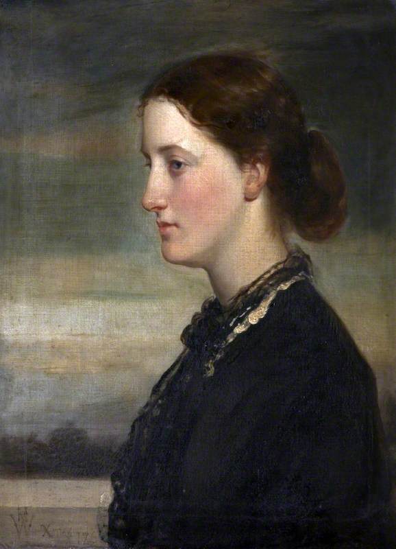 Wikioo.org - The Encyclopedia of Fine Arts - Painting, Artwork by Henry Weigall - Lady Katherine Parker (1846–1910)