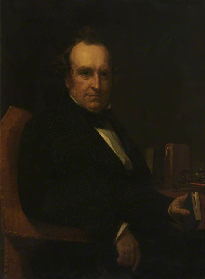 Wikioo.org - The Encyclopedia of Fine Arts - Painting, Artwork by Philip Westcott - Alderman John Kay, Mayor of Salford (1845–1846)