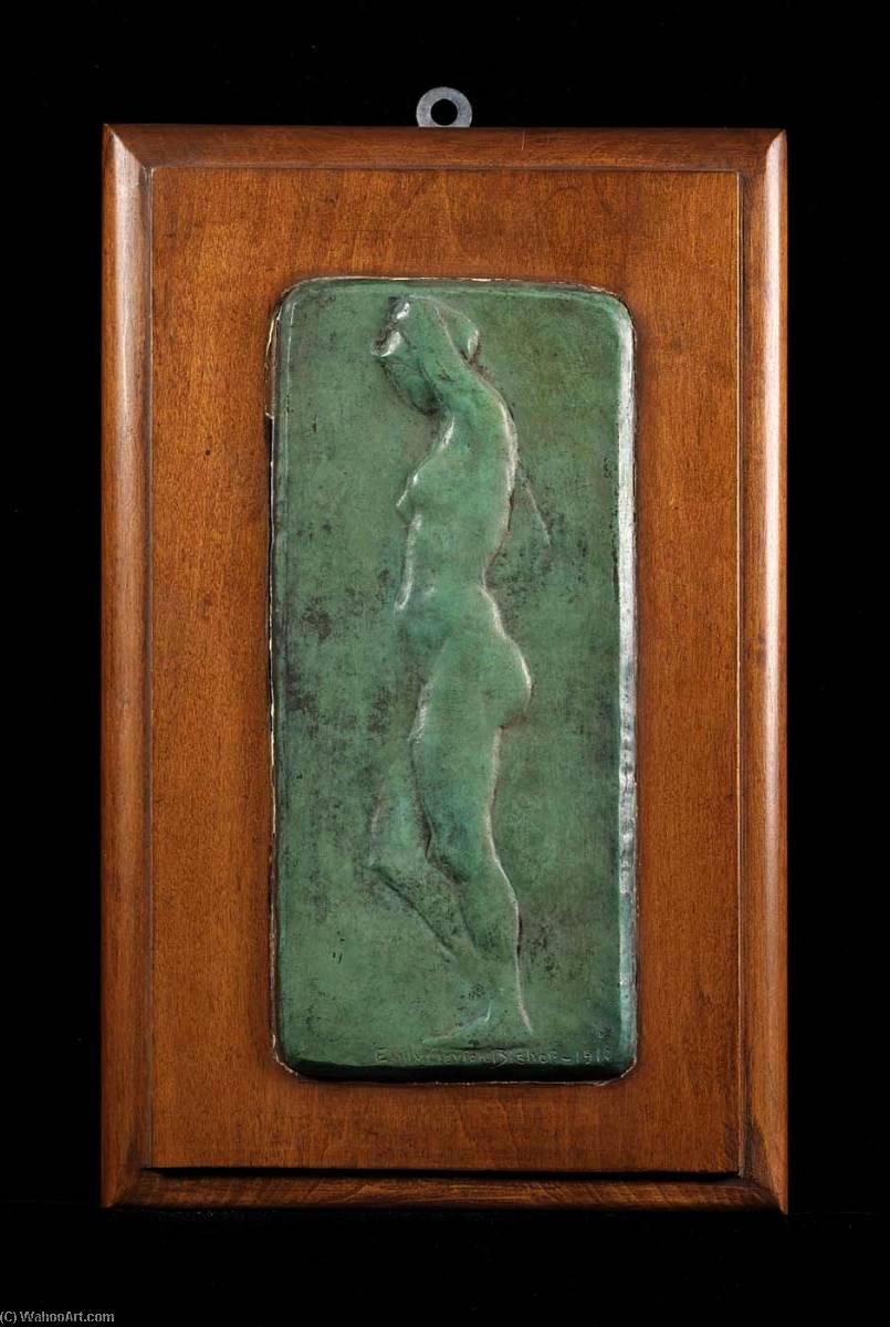 WikiOO.org - Encyclopedia of Fine Arts - Lukisan, Artwork Emily Clayton Bishop - Standing Nude