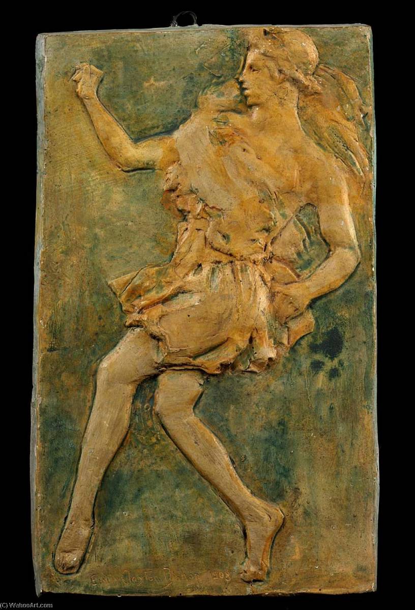 WikiOO.org - Encyclopedia of Fine Arts - Lukisan, Artwork Emily Clayton Bishop - Dancing Male Figure