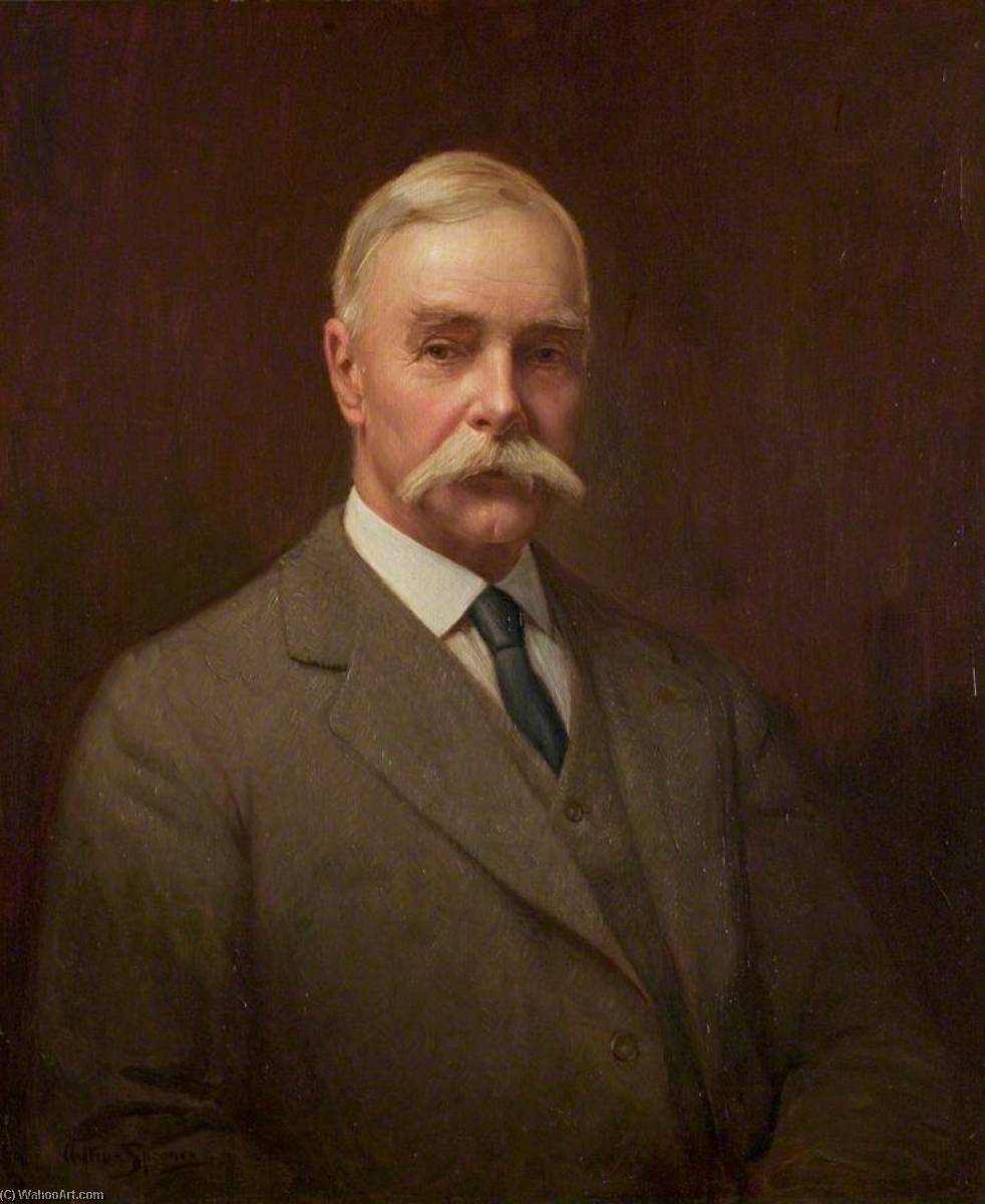 Wikioo.org - The Encyclopedia of Fine Arts - Painting, Artwork by Arthur Spooner - Godfrey Tallents (1849–1917), Town Clerk