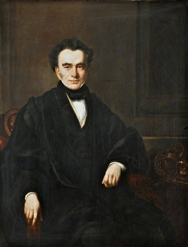 Wikioo.org - The Encyclopedia of Fine Arts - Painting, Artwork by George Patten - Thomas Sands (1790–1867), Mayor of Liverpool