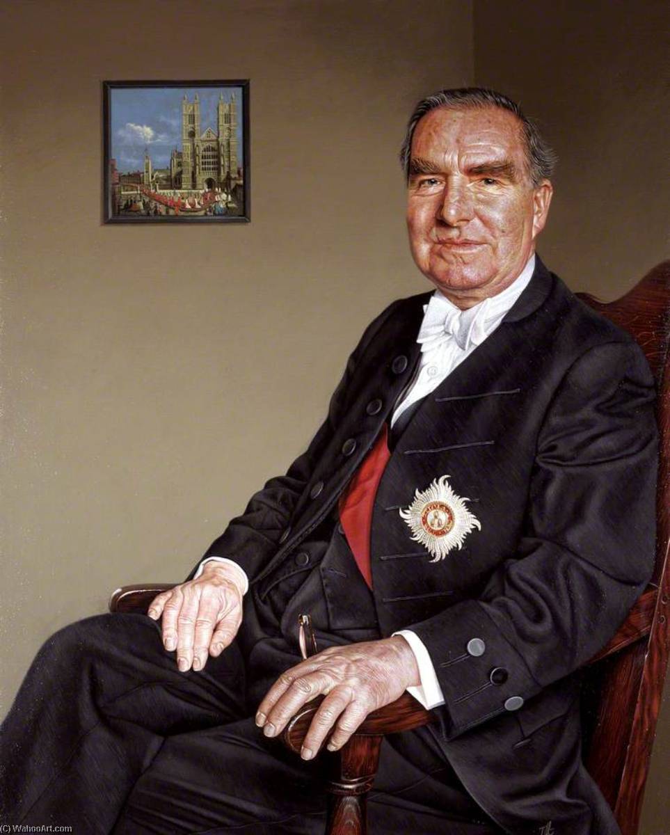 Wikioo.org - The Encyclopedia of Fine Arts - Painting, Artwork by Andrew Tift - Sir Clifford Boulton, GCB, Clerk of the House of Commons (1987–1994)