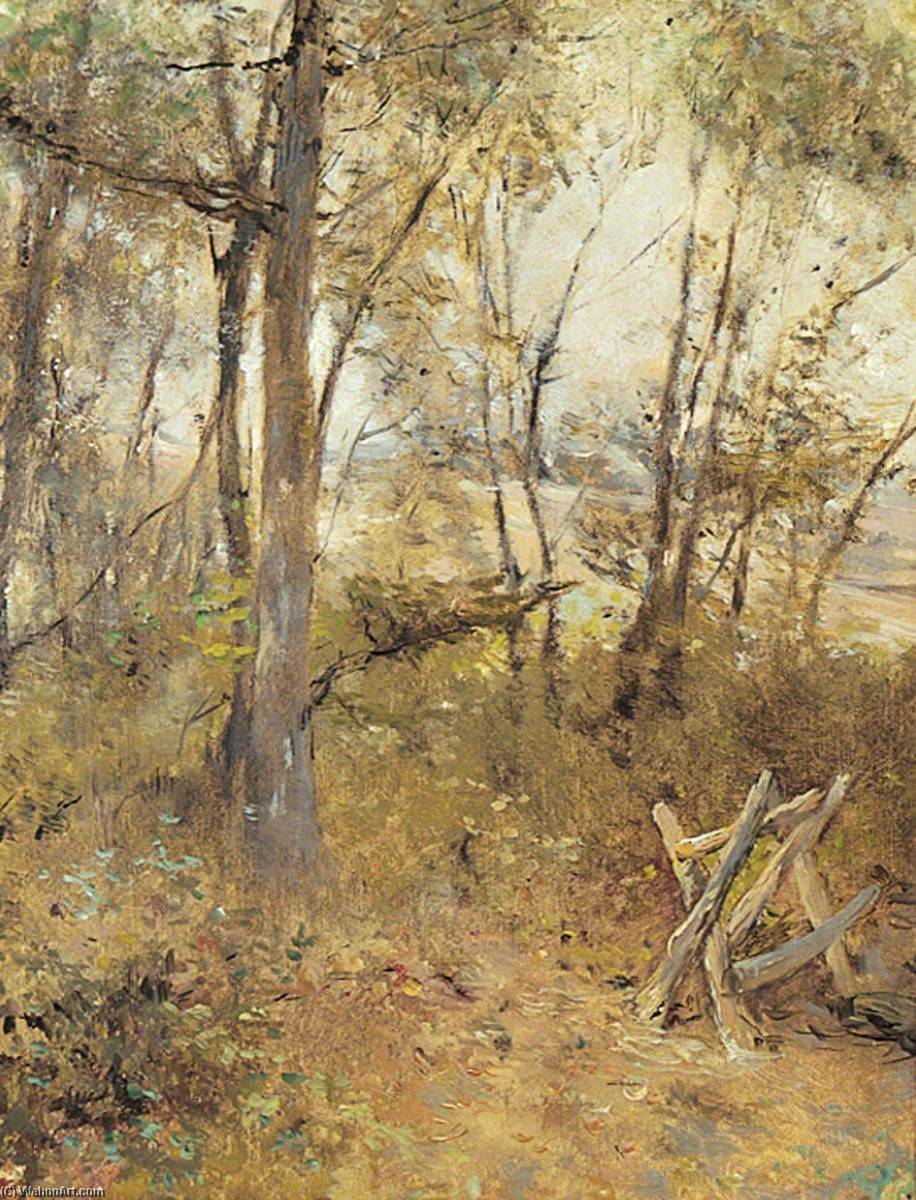 Wikioo.org - The Encyclopedia of Fine Arts - Painting, Artwork by Sarah Paxton Bell Dodson - A Wood