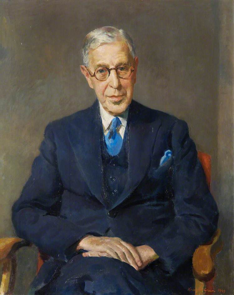 Wikioo.org - The Encyclopedia of Fine Arts - Painting, Artwork by Kenneth Green - Sir William Hamilton Fyfe (1878–1965)
