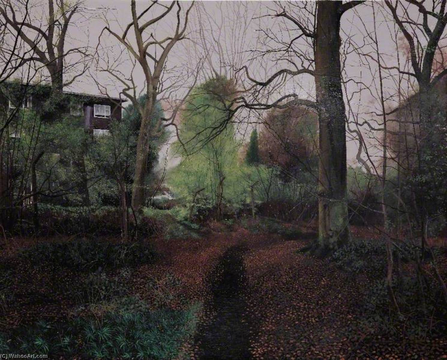 Wikioo.org - The Encyclopedia of Fine Arts - Painting, Artwork by George Shaw - Scenes from the Passion The Path to Pepys Corner