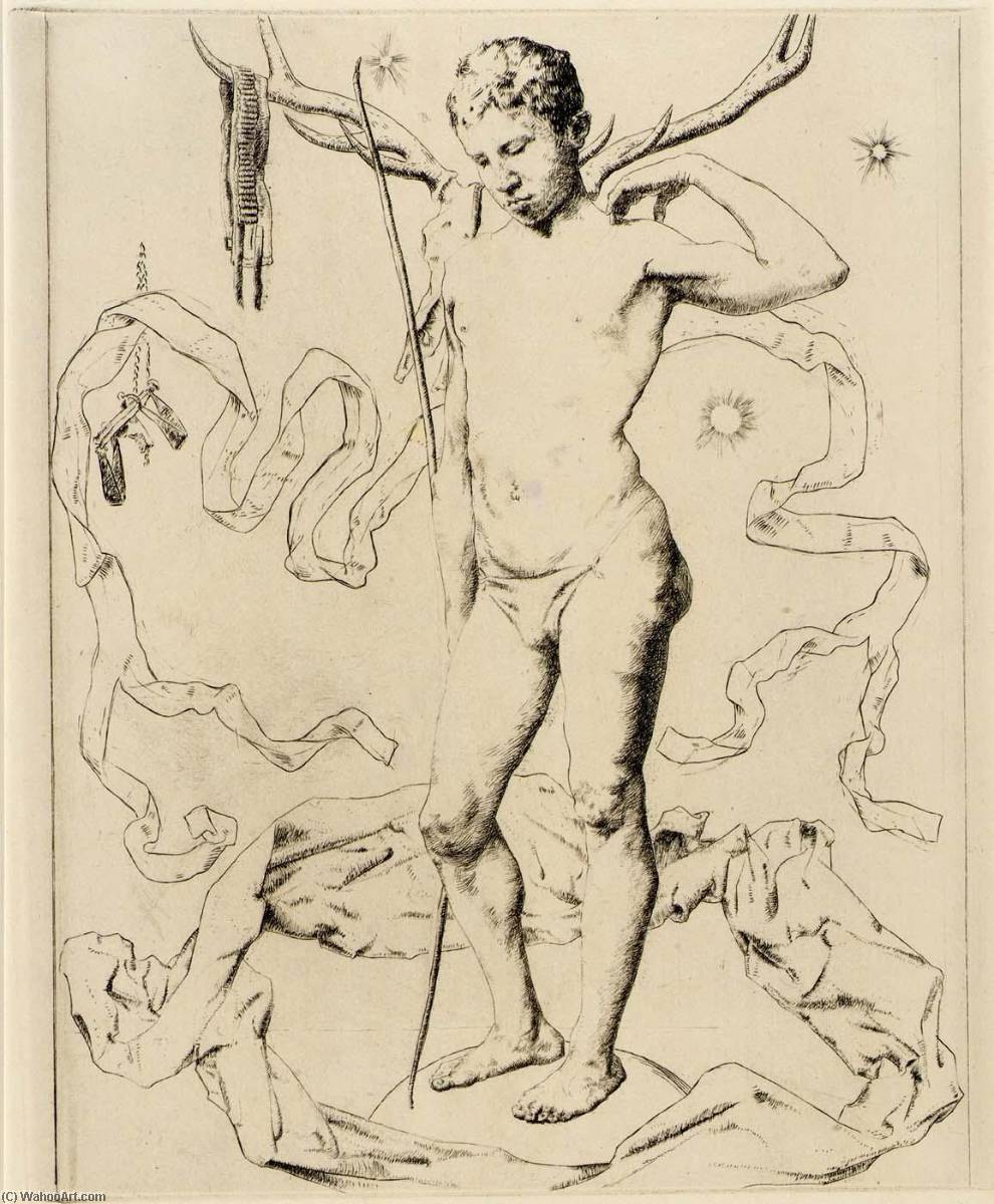 WikiOO.org - Encyclopedia of Fine Arts - Lukisan, Artwork Julian Alden Weir - Arcturus