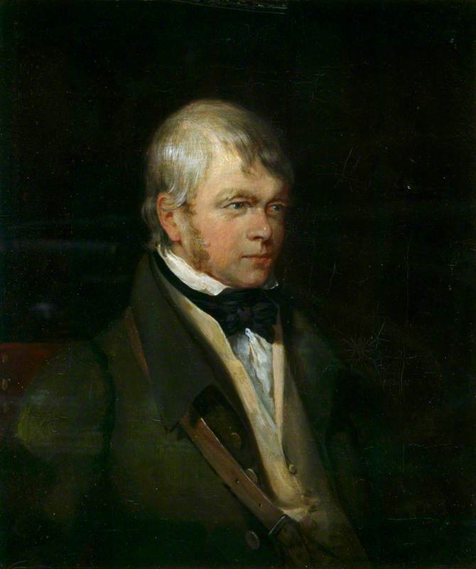Wikioo.org - The Encyclopedia of Fine Arts - Painting, Artwork by Gilbert Stuart Newton - Sir Walter Scott (1771–1832)