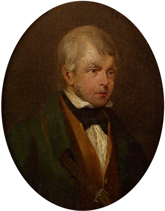 Wikioo.org - The Encyclopedia of Fine Arts - Painting, Artwork by Gilbert Stuart Newton - Sir Walter Scott (1771–1832), Novelist and Poet