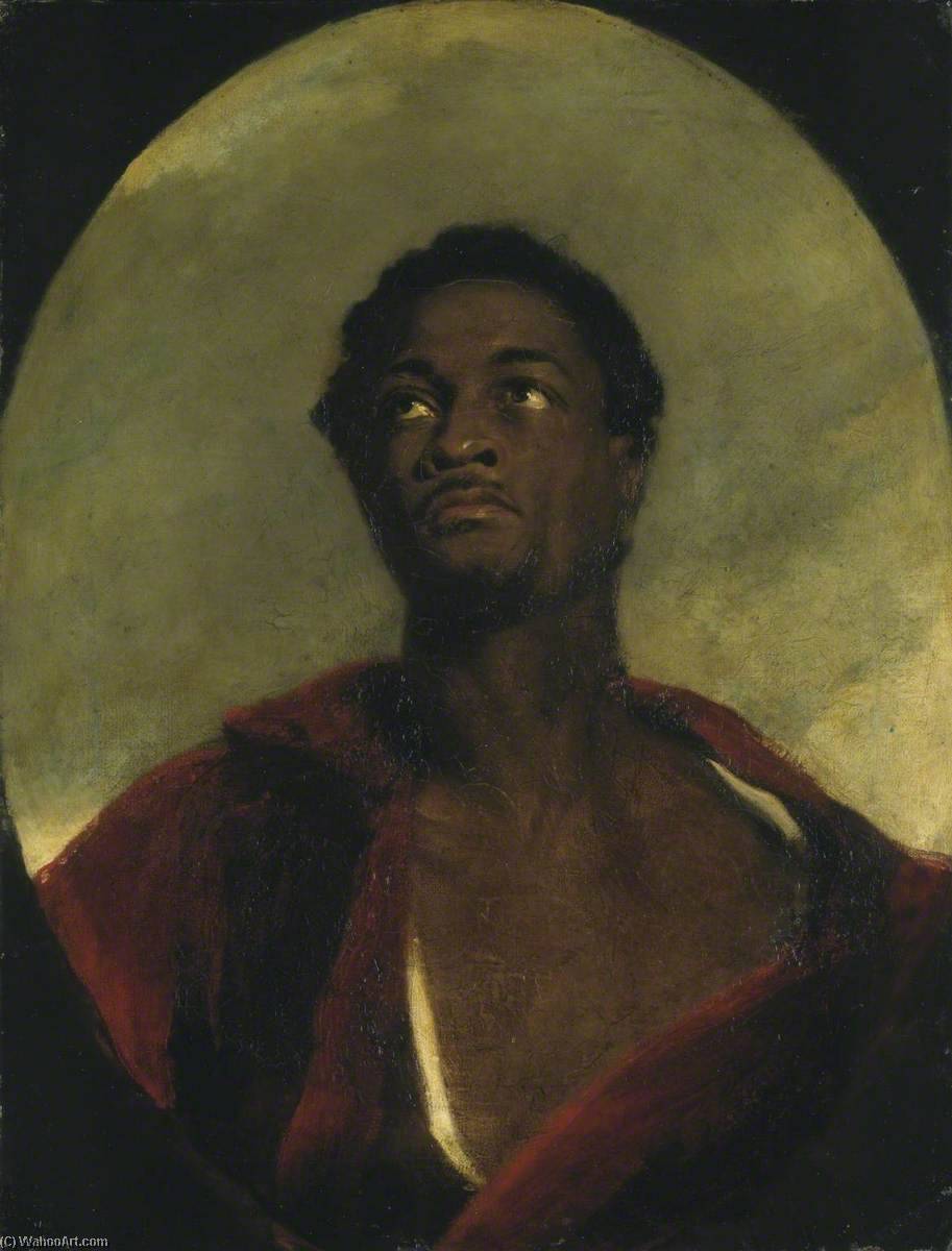 Wikioo.org - The Encyclopedia of Fine Arts - Painting, Artwork by John Simpson - Head of a Negro