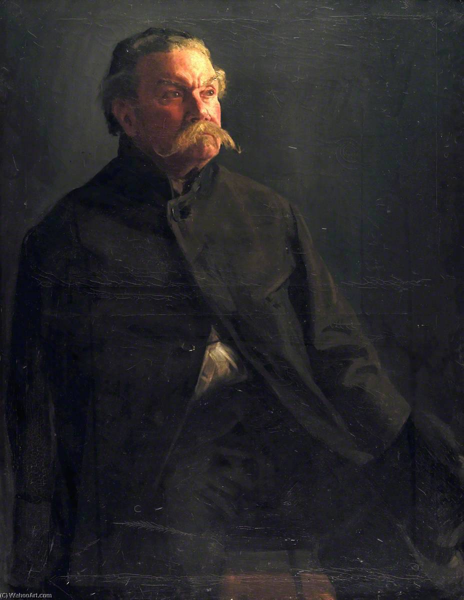 Wikioo.org - The Encyclopedia of Fine Arts - Painting, Artwork by William Jones - Self Portrait