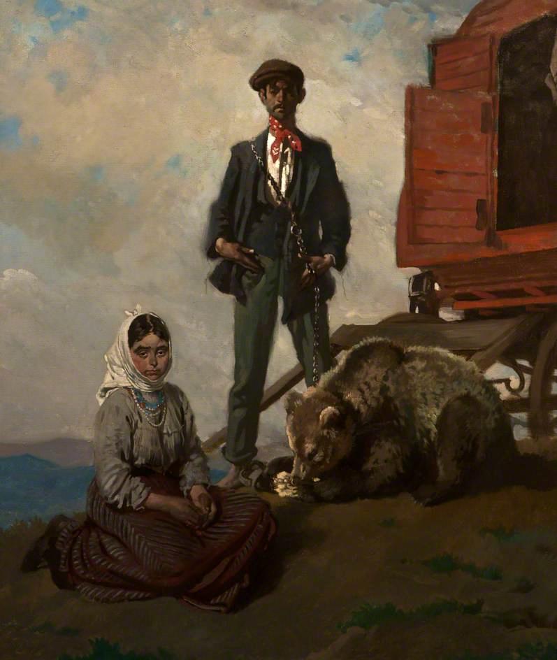 Wikioo.org - The Encyclopedia of Fine Arts - Painting, Artwork by William Newenham Montague Orpen - In the Dublin Mountains