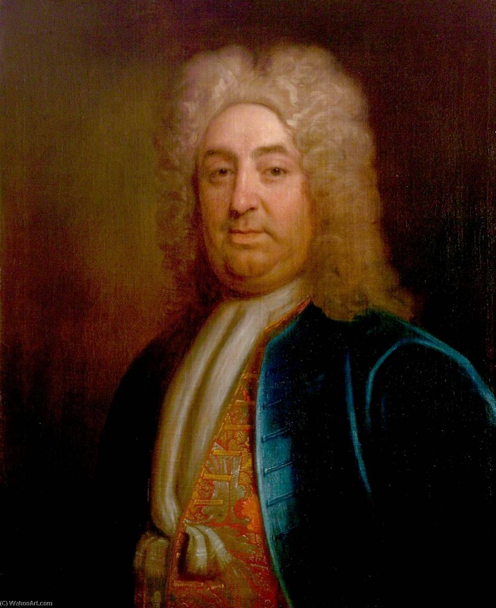 Wikioo.org - Die Enzyklopädie bildender Kunst - Malerei, Kunstwerk von Thomas Murray - sir hugh clopton ( 1671–1751 )