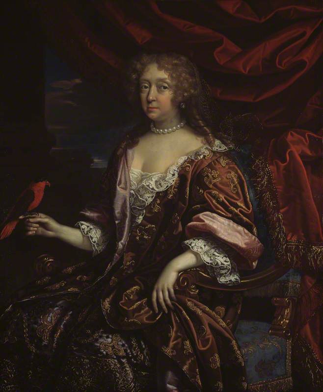 Wikioo.org - The Encyclopedia of Fine Arts - Painting, Artwork by Benedetto Gennari The Younger - Elizabeth Murray (1626–1698), Duchess of Lauderdale