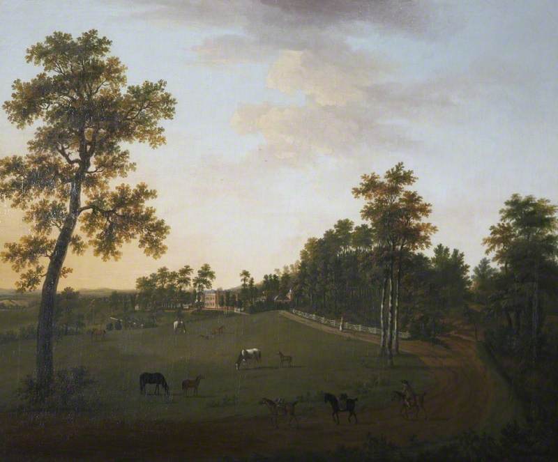 Wikioo.org - The Encyclopedia of Fine Arts - Painting, Artwork by William Tomkins - Whiteway, Chudleigh, Devon
