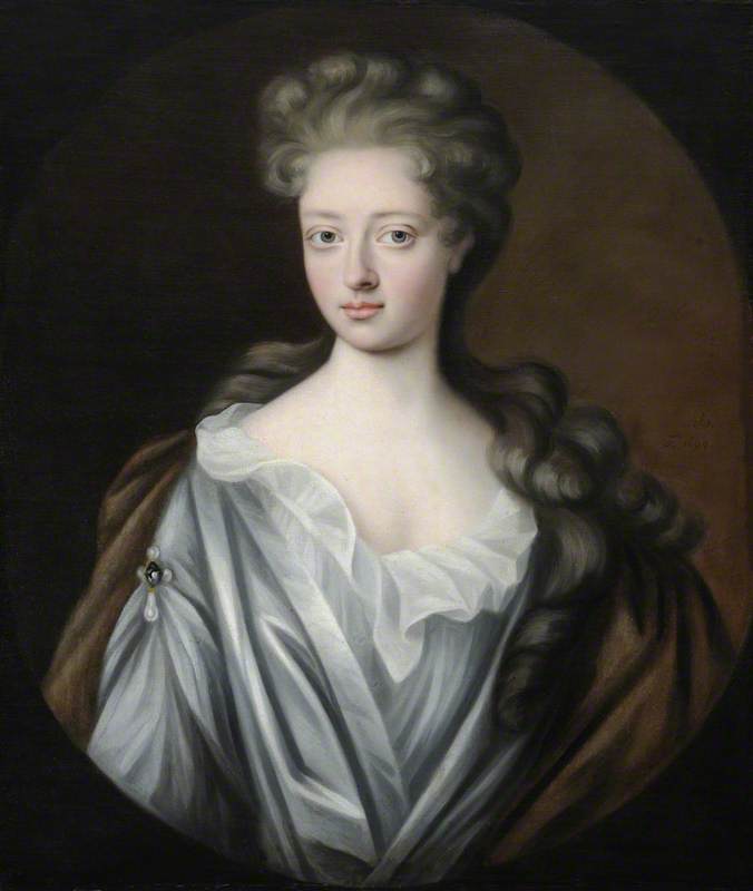 Wikioo.org - The Encyclopedia of Fine Arts - Painting, Artwork by Johannes Verelst - Mary Compton (d.1700), Lady Bourchier ( )