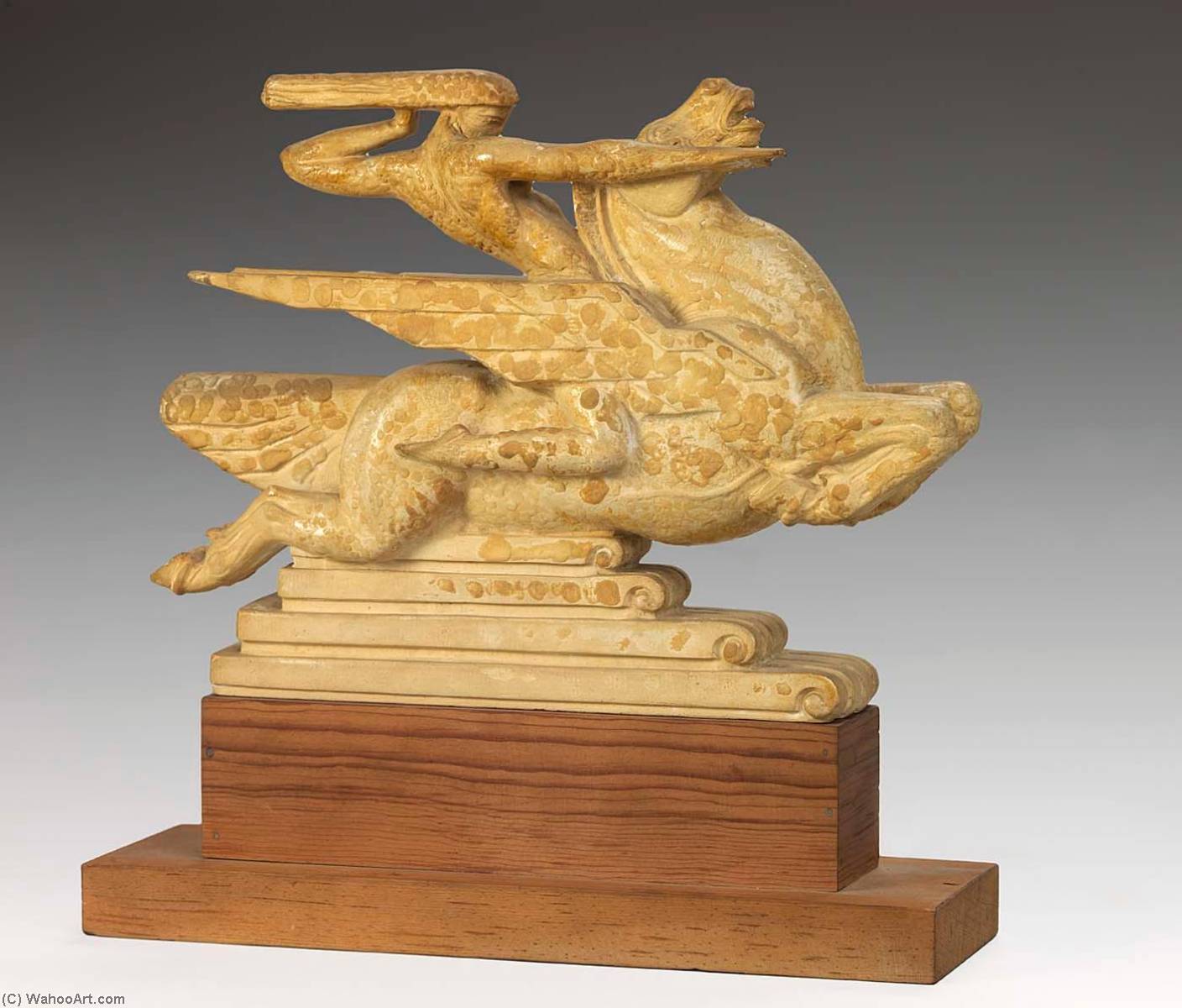 WikiOO.org - Encyclopedia of Fine Arts - Maalaus, taideteos Joseph Emile Renier - Speed (study for New York World's Fair Court of Communications Building Statue)