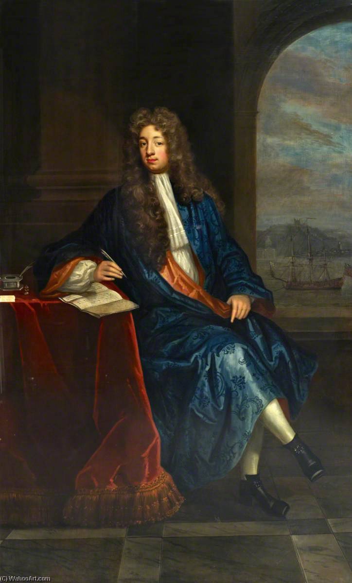 WikiOO.org - Enciklopedija dailės - Tapyba, meno kuriniai Charles D' Agar - Robert Osboldston (d.1715)