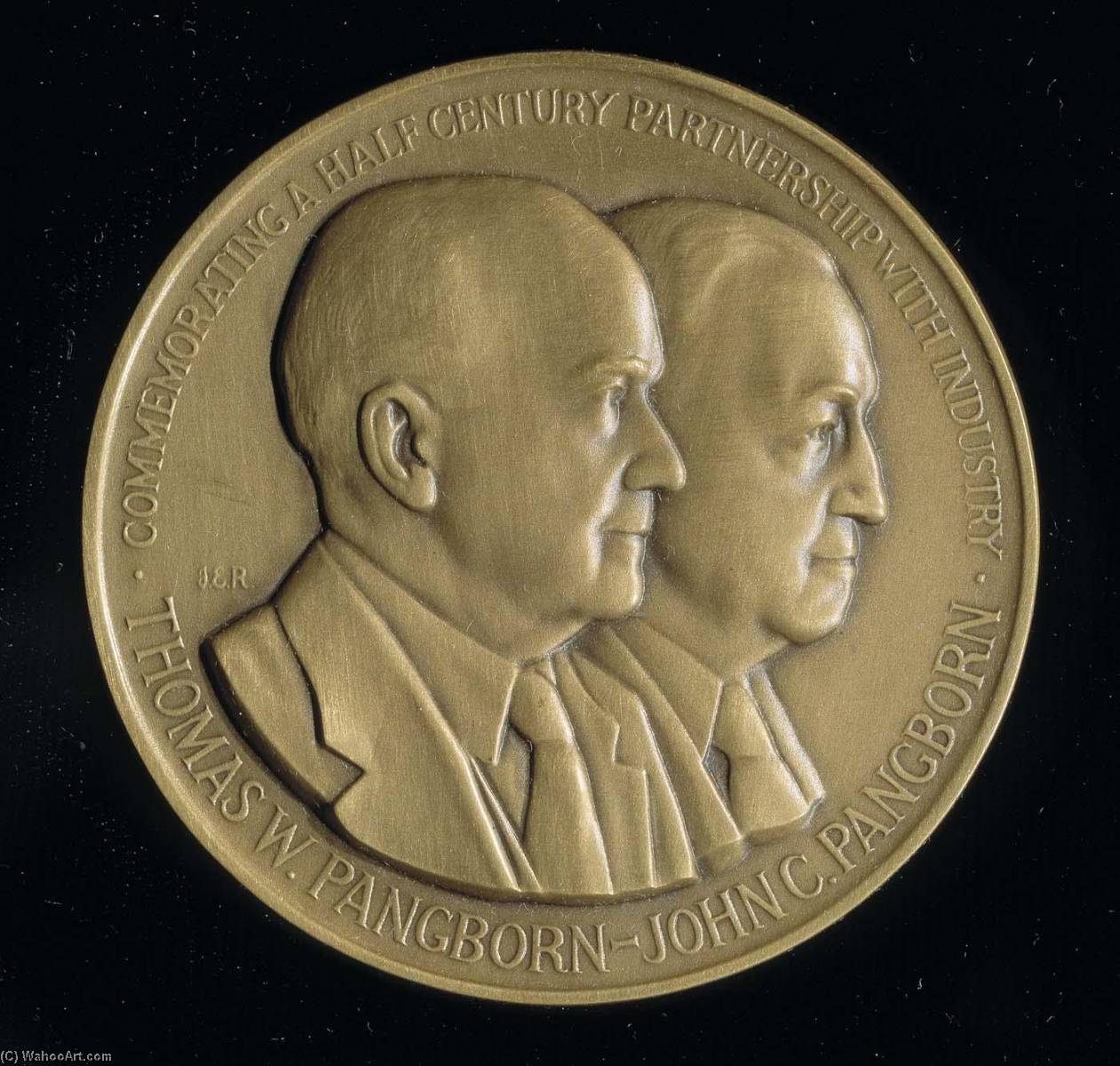 WikiOO.org - Encyclopedia of Fine Arts - Maalaus, taideteos Joseph Emile Renier - Pangborn Brothers Medal