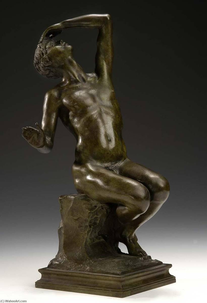 WikiOO.org - Encyclopedia of Fine Arts - Maalaus, taideteos Joseph Emile Renier - Awakening