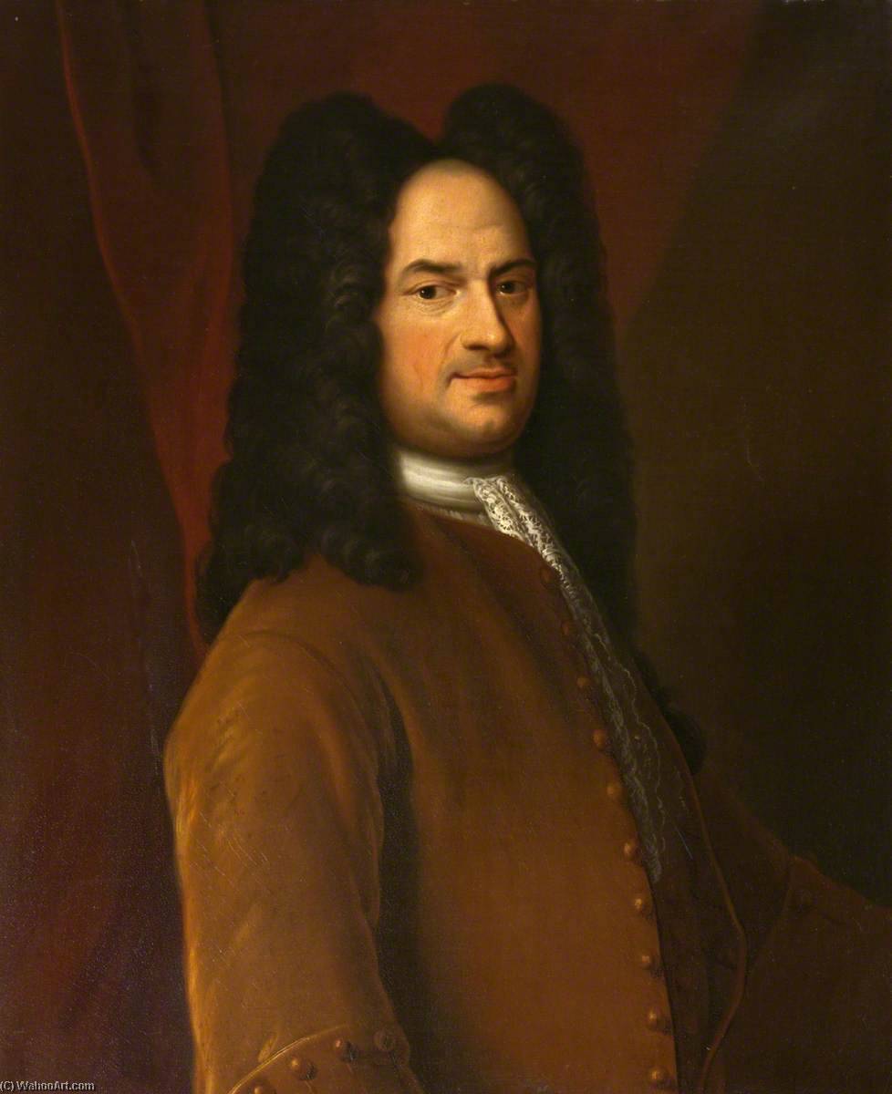 Wikioo.org - The Encyclopedia of Fine Arts - Painting, Artwork by Johan Van Diest - James Stanhope (1673–1721), 1st Earl of Stanhope