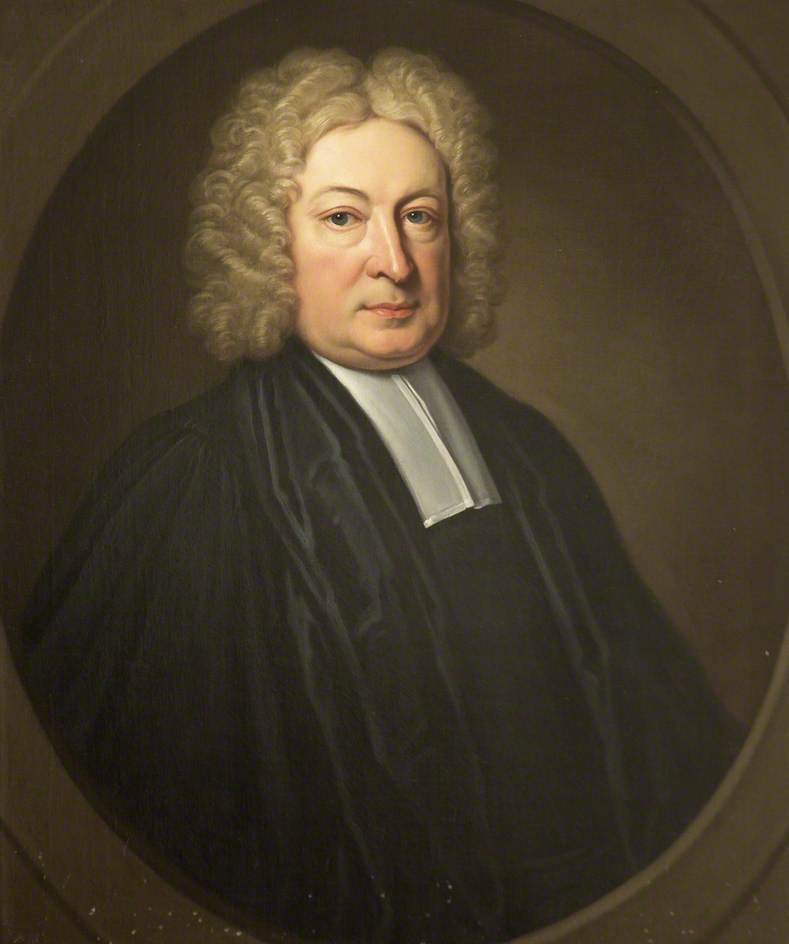 Wikioo.org - The Encyclopedia of Fine Arts - Painting, Artwork by Thomas Gibson - Richard Blechinden (1667 1668–1736), Provost of Worcester College (1714–1736)