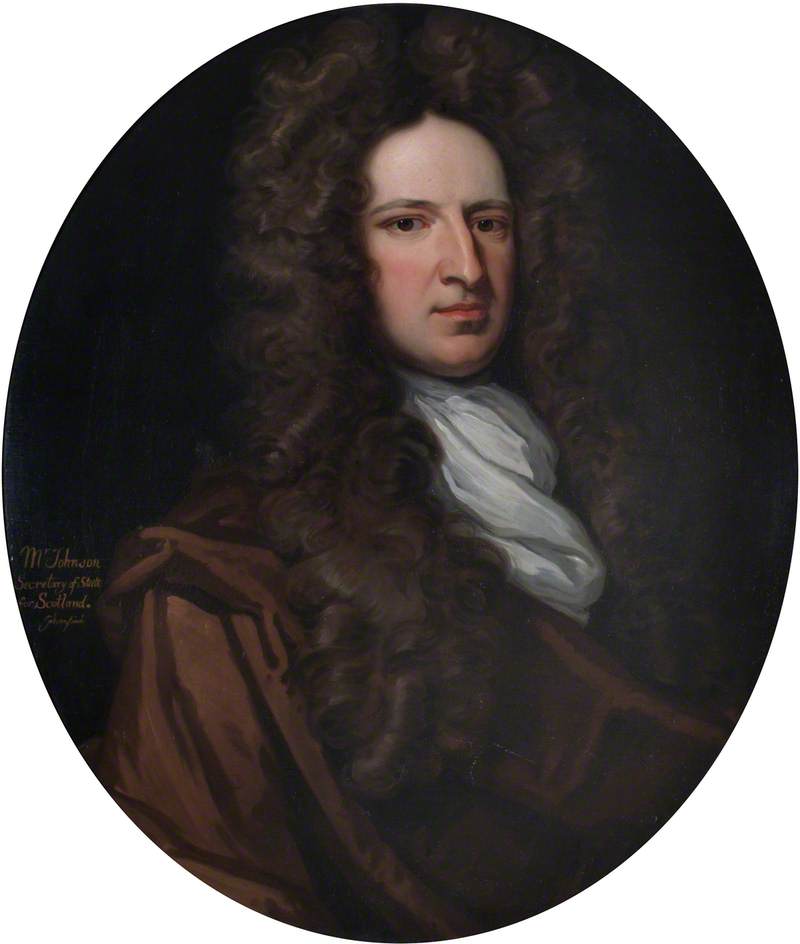 Wikioo.org - The Encyclopedia of Fine Arts - Painting, Artwork by Thomas Gibson - James Johnston (1655–1737), Secretary of State for Scotland