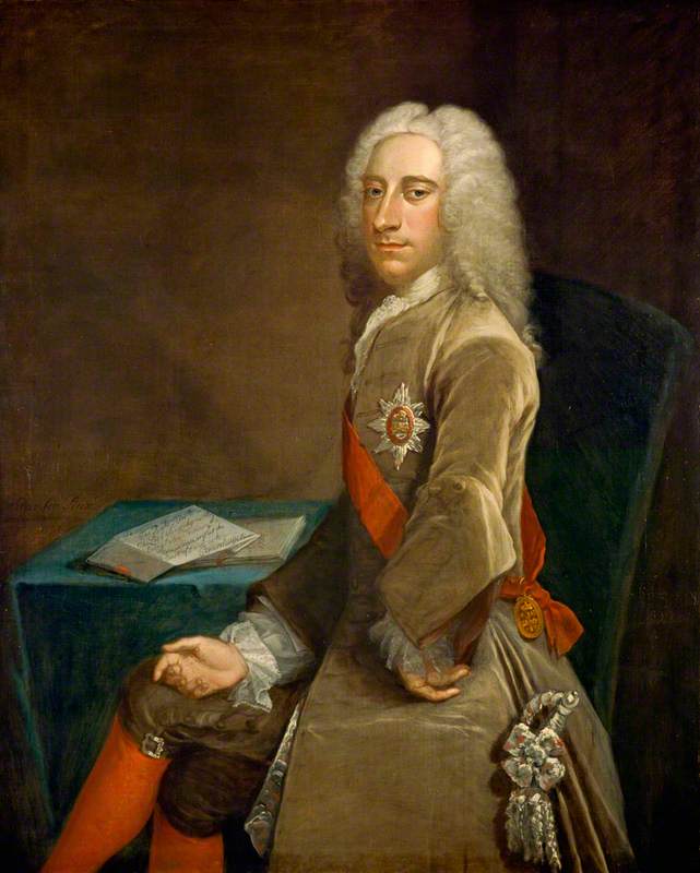 Wikioo.org - The Encyclopedia of Fine Arts - Painting, Artwork by Jeremiah Davison - John Campbell (1696–1782), 3rd Earl of Breadalbane, Statesman and Diplomat