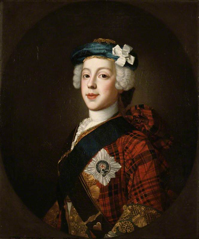 Wikioo.org - The Encyclopedia of Fine Arts - Painting, Artwork by William Mosman - Prince Charles Edward Stuart (1720–1788), Eldest Son of Prince James Francis Edward Stuart