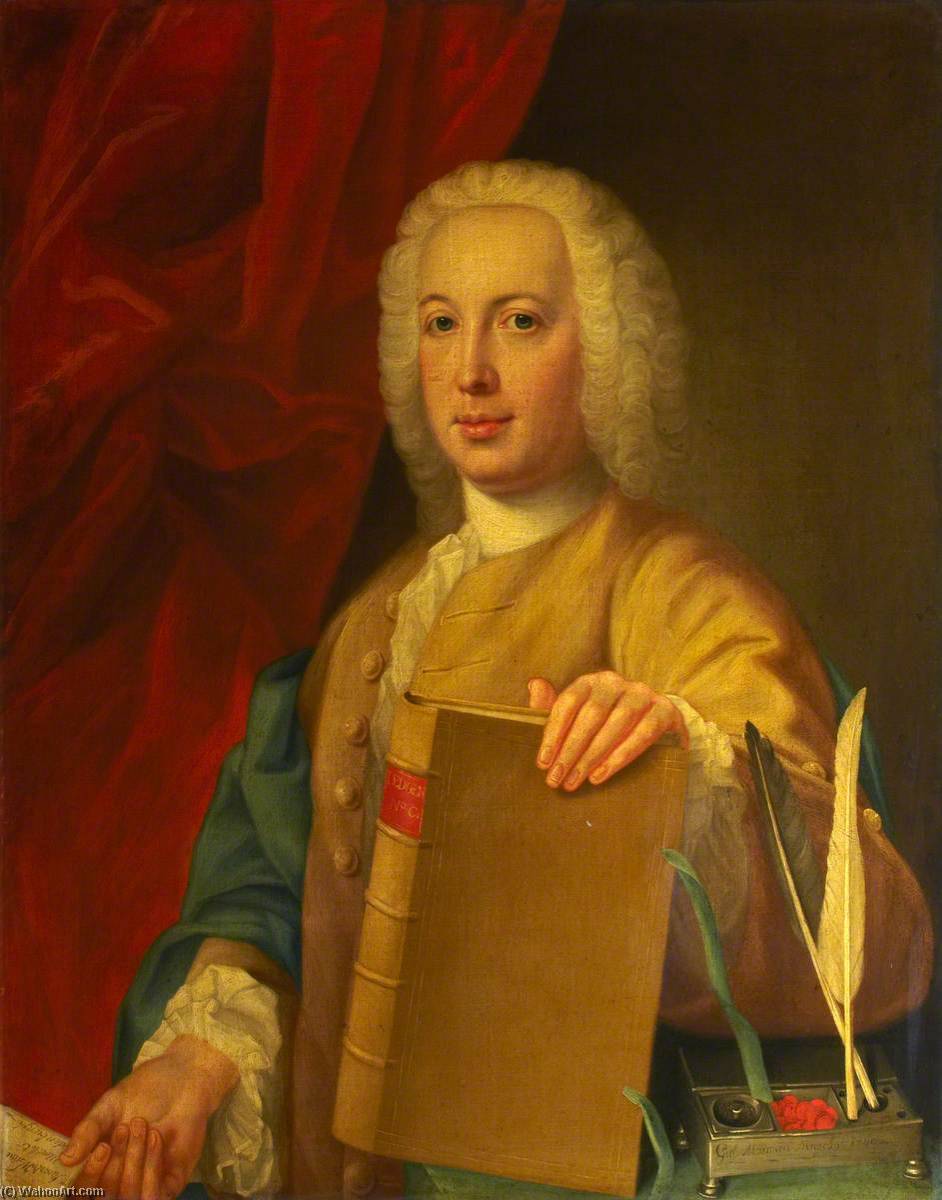 Wikioo.org - The Encyclopedia of Fine Arts - Painting, Artwork by William Mosman - James Stuart, Lord Provost of Edinburgh (1764–1766 1768–1770)