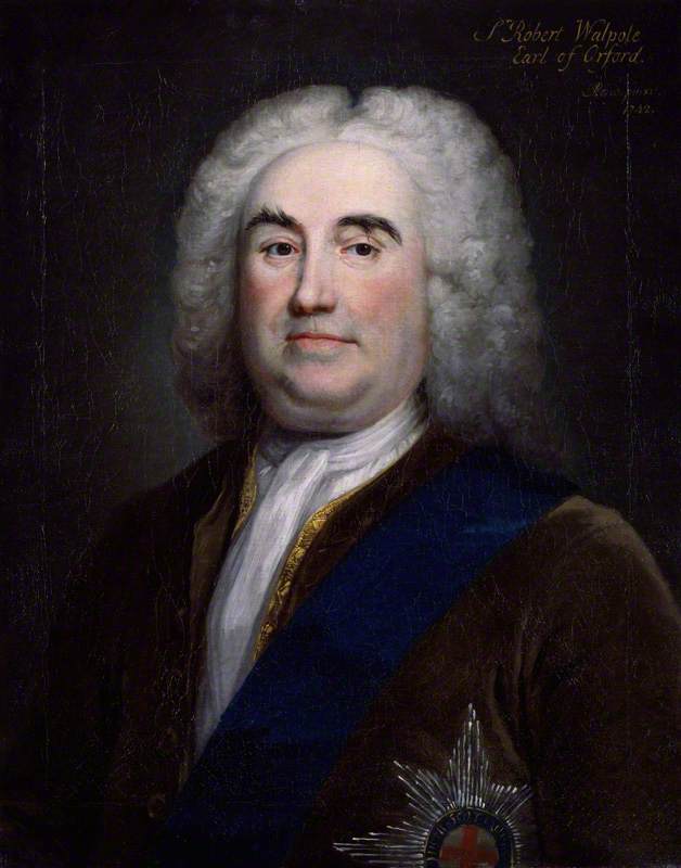 Wikioo.org - The Encyclopedia of Fine Arts - Painting, Artwork by Arthur Pond - Robert Walpole, 1st Earl of Orford