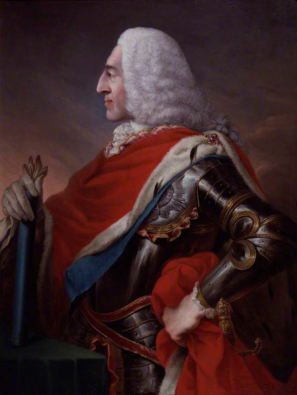 WikiOO.org - Εγκυκλοπαίδεια Καλών Τεχνών - Ζωγραφική, έργα τέχνης Louis Gabriel Blanchet - Prince James Francis Edward Stuart